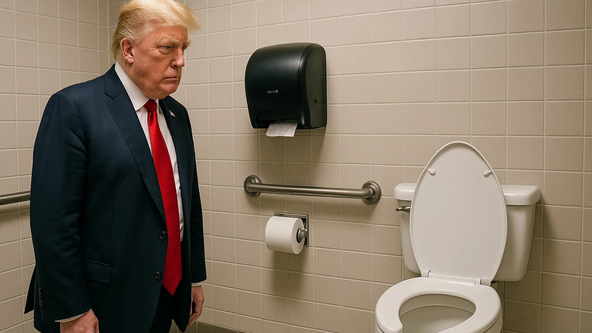 Every Time Trump Visits the Restroom, a New Tariff Appears – China Considers Blocking U.S. Plumbing Exports in Retaliation