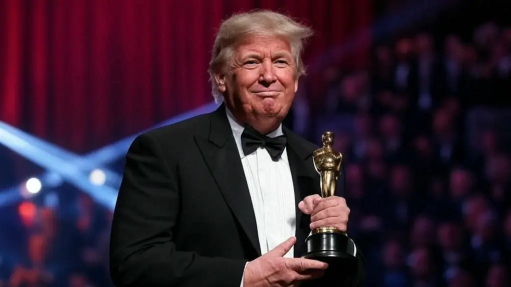 Donald Trump Wins Oscar for ‘Best Supporting Role’ After Endorsing Elon Musk as the ‘Real President’